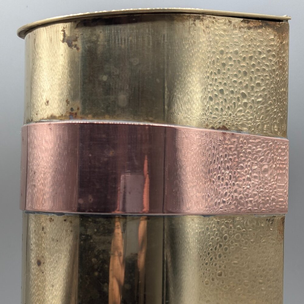 VINTAGE BRASS AND COPPER BOX, MADE IN SPAIN - Picture 5 of 12